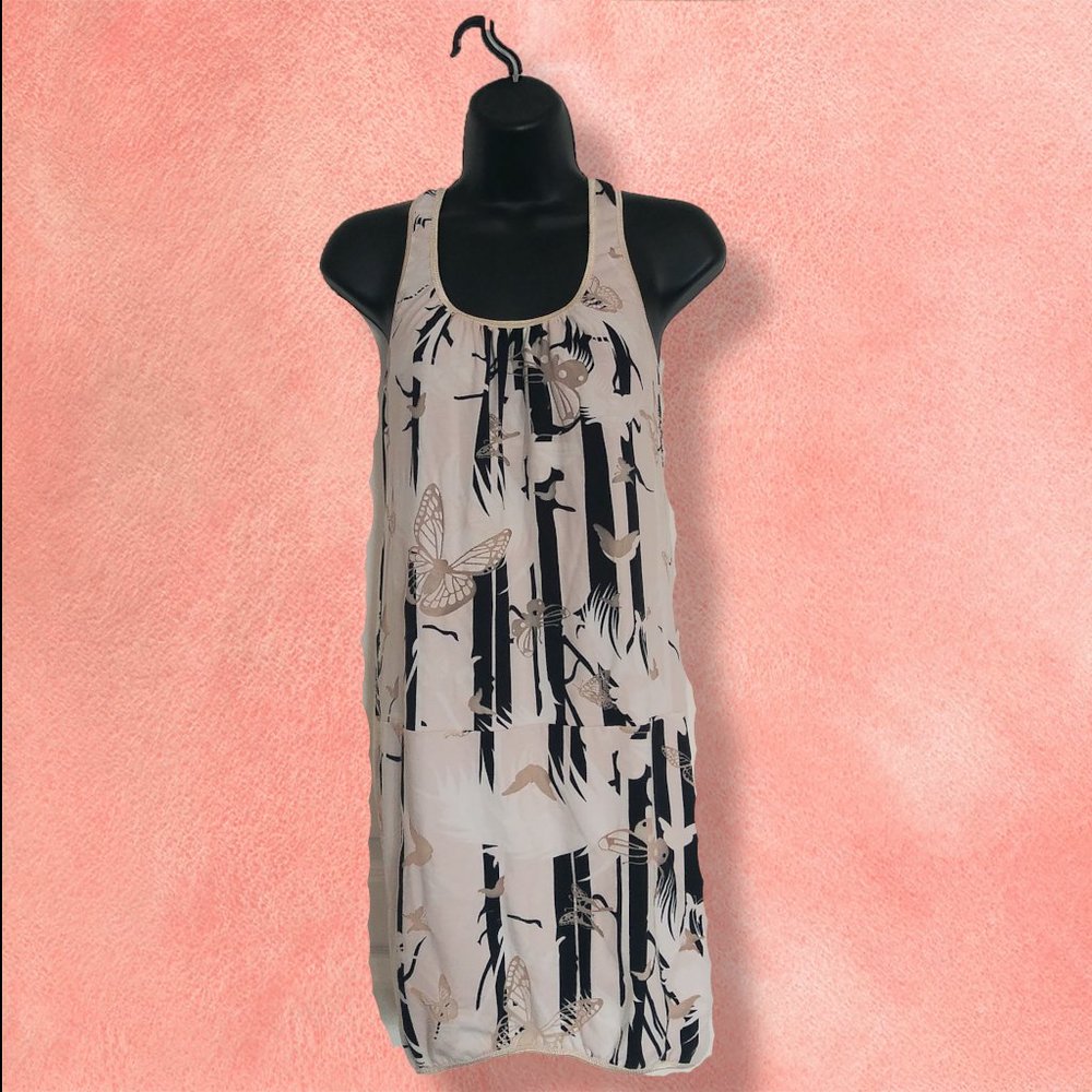 🌺 Jazmin Chebar Butterfly Body-Con Mini Dress